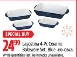 Canadian Tire Lagostina 4-Pc Ceramic Bakeware Set offer