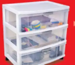 Canadian Tire type A Element 3-Drawer Wheeled Storage Tower offer