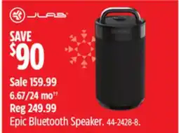 Canadian Tire JLab Epic Bluetooth Speaker offer