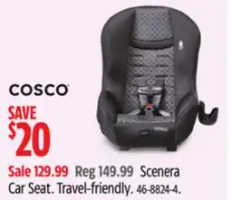 Canadian Tire Cosco Scenera Car Seat offer