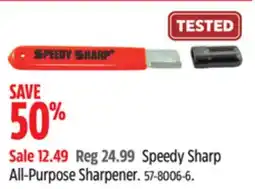 Canadian Tire Speedy Sharp All-Purpose Sharpener offer