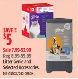 Canadian Tire Litter Genie and Selected Accessories offer