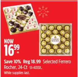 Canadian Tire Selected Ferrero Rocher, 24-Ct offer