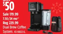 Canadian Tire Ninja Dual Brew Coffee System offer
