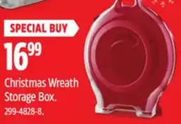 Canadian Tire Christmas Wreath Storage Box offer