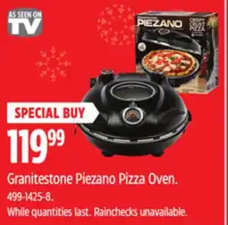 Canadian Tire Granitestone Piezano Pizza Oven offer