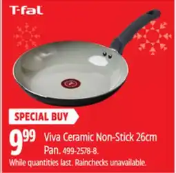 Canadian Tire T-Fal Viva Ceramic Non-Stick 26cm Pan offer