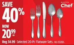 Canadian Tire Selected 20-Pc Flatware Sets offer