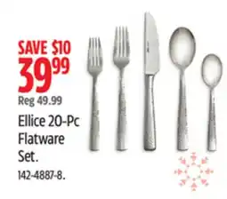 Canadian Tire Ellice 20-Pc Flatware Set offer