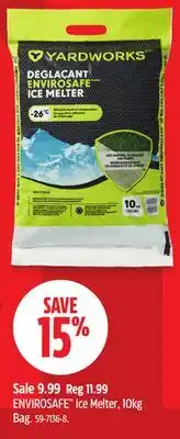 Canadian Tire ENVIROSAFE Ice Melter, 10kg Bag offer