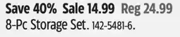Canadian Tire 8-Pc Storage Set offer