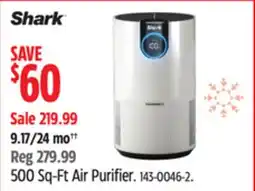 Canadian Tire Shark 500 Sq-Ft Air Purifier offer