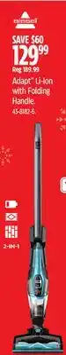 Canadian Tire Bissell Adapt Li-Ion with Folding Handle offer