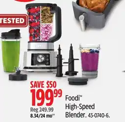 Canadian Tire Foodi High-Speed Blender offer