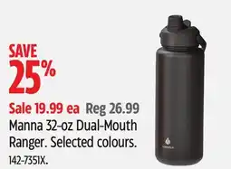 Canadian Tire Manna 32-oz Dual-Mouth Ranger offer