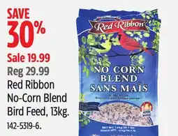 Canadian Tire Red Ribbon No-Corn Blend Bird Feed offer