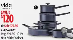 Canadian Tire Vida by PADERNO 10-Pc Non-Stick Cookset offer