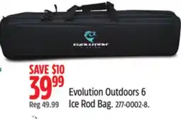 Canadian Tire Evolution Outdoors 6 Ice Rod Bag offer