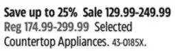Canadian Tire Paderno Selected Countertop Appliances offer