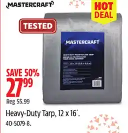 Canadian Tire Heavy-Duty Tarp, 12 x 16´ offer