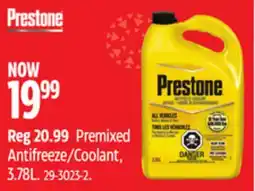 Canadian Tire Premixed Antifreeze/Coolant offer
