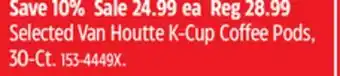 Canadian Tire Selected Van Houtte K-Cup Coffee Pods, 30-Ct offer