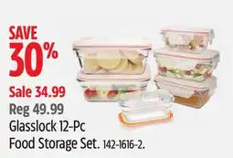 Canadian Tire Glasslock 12-Pc Food Storage Set offer