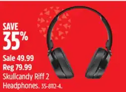 Canadian Tire Skullcandy Riff 2 Headphones offer