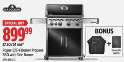 Canadian Tire Rogue 525 4-Burner Propane BBQ with Side Burner offer