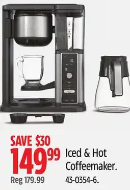 Canadian Tire Ninja Iced & Hot Coffeemaker offer