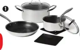 Canadian Tire 7-Pc Hybrid Clad Ceramic Cookset offer