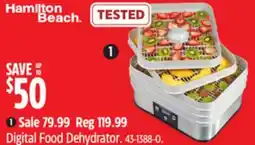 Canadian Tire Digital Food Dehydrator offer