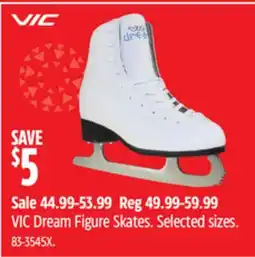 Canadian Tire VIC Dream Figure Skates offer
