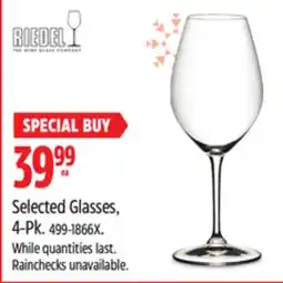 Canadian Tire Selected Glasses, 4-Pk offer