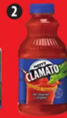Canadian Tire Motts Clamato Juice, 945mL offer