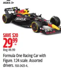 Canadian Tire Formula One Racing Car with Figure offer