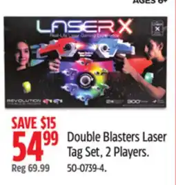 Canadian Tire Double Blasters Laser Tag Set, 2 Players offer