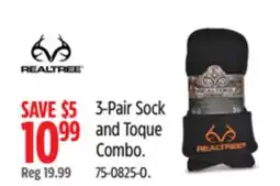 Canadian Tire 3-Pair Sock and Toque Combo offer