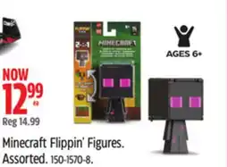 Canadian Tire Minecraft Flippin' Figures. Assorted offer
