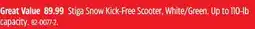 Canadian Tire Stiga Snow Kick-Free Scooter offer