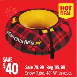 Canadian Tire Snow Tube, 48˝ W offer