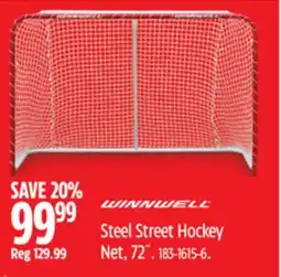 Canadian Tire Winnwell Steel Street Hockey Net offer