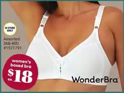 Giant Tiger WonderBra offer