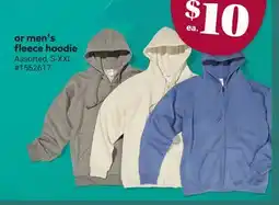 Giant Tiger Men's fleece hoodie offer