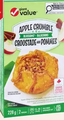 Giant Tiger Giant Value Apple Crumble Blossoms offer