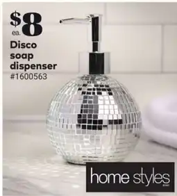 Giant Tiger Home styles Disco soap dispenser offer