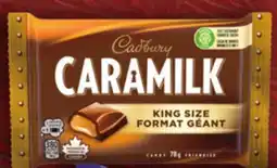 Giant Tiger Cadbury Caramilk Bar offer