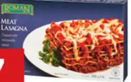 Giant Tiger Roman meat lasagna offer