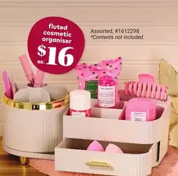 Giant Tiger Fluted cosmetic organiser offer