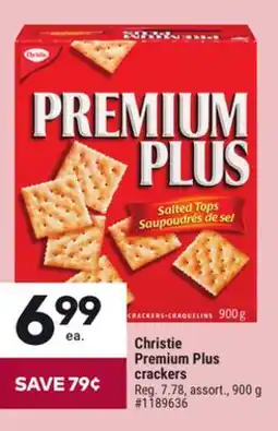 Giant Tiger Christie Premium Plus crackers offer
